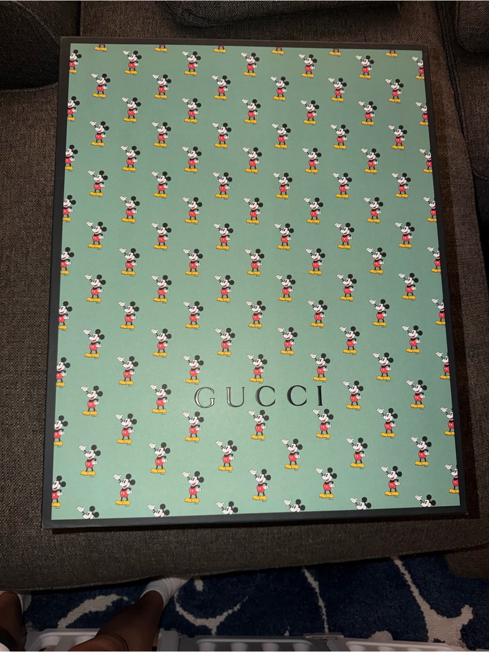 Disney x Gucci Supreme collection original box 25”x20”
